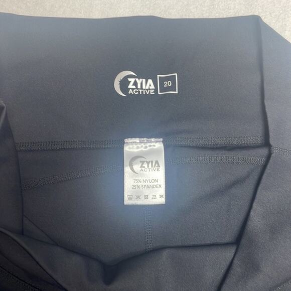 ZYIA Black Leggings Size 20 - Picture 5 of 6